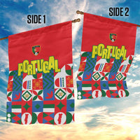 Portugal Football Garden Flag Patchwork National Flag Design - Wonder Print Shop