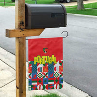 Portugal Football Garden Flag Patchwork National Flag Design - Wonder Print Shop