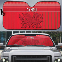 World Football 2026 Wales Auto Sun Shade Cymru Together Stronger - Wonder Print Shop