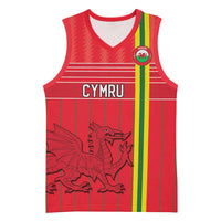 Custom World Football 2026 Wales Basketball Jersey Cymru Together Stronger - Wonder Print Shop