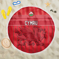 World Football 2026 Wales Beach Blanket Cymru Together Stronger - Wonder Print Shop