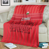 World Football 2026 Wales Blanket Cymru Together Stronger - Wonder Print Shop