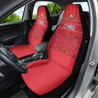 World Football 2026 Wales Car Seat Cover Cymru Together Stronger - Wonder Print Shop