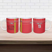 Custom World Football 2026 Wales Ceramic Mug Cymru Together Stronger - Wonder Print Shop