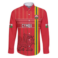 Custom World Football 2026 Wales Family Matching Short Sleeve Bodycon Dress and Hawaiian Shirt Cymru Together Stronger - Wonder Print Shop