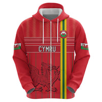 Custom World Football 2026 Wales Hoodie Cymru Together Stronger - Wonder Print Shop