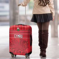 World Football 2026 Wales Luggage Cover Cymru Together Stronger - Wonder Print Shop