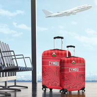 World Football 2026 Wales Luggage Cover Cymru Together Stronger - Wonder Print Shop