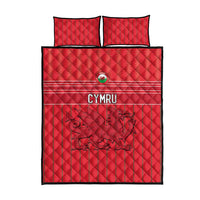 World Football 2026 Wales Quilt Bed Set Cymru Together Stronger - Wonder Print Shop