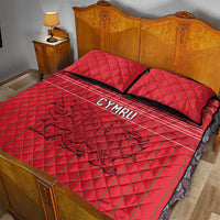 World Football 2026 Wales Quilt Bed Set Cymru Together Stronger - Wonder Print Shop
