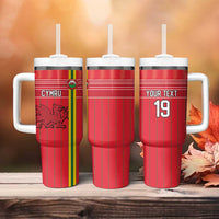 Custom World Football 2026 Wales Tumbler With Handle Cymru Together Stronger - Wonder Print Shop