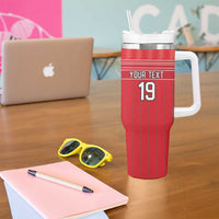 Custom World Football 2026 Wales Tumbler With Handle Cymru Together Stronger - Wonder Print Shop