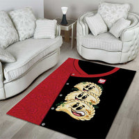 Poland Pierogi Area Rug Polish National Dumplings