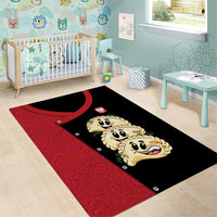 Poland Pierogi Area Rug Polish National Dumplings