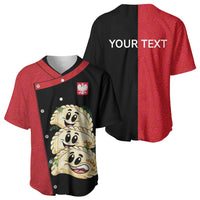 Personalized Poland Pierogi Baseball Jersey Polish National Dumplings