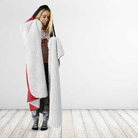 Poland Pierogi Hooded Blanket Polish National Dumplings