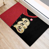Poland Pierogi Rubber Doormat Polish National Dumplings