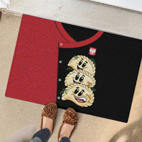 Poland Pierogi Rubber Doormat Polish National Dumplings