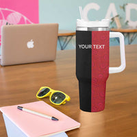 Personalized Poland Pierogi Tumbler With Handle Polish National Dumplings