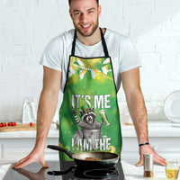 Funny Raccoon St Patrick's Day Apron It's Me I Am the Shenanigans