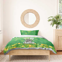 Funny Raccoon St Patrick's Day Bedding Set It's Me I Am the Shenanigans