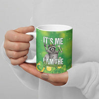 Funny Raccoon St Patrick's Day Ceramic Mug It's Me I Am the Shenanigans
