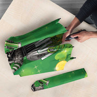 Funny Raccoon St Patrick's Day Umbrella It's Me I Am the Shenanigans
