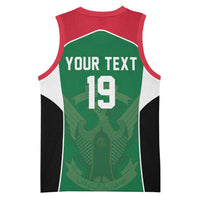 Custom World Football 2026 Iraq Basketball Jersey Eagle of Saladin Championship Spirit