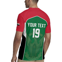 Custom World Football 2026 Iraq Rugby Jersey Eagle of Saladin Championship Spirit