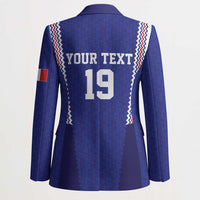 Custom World Football 2026 France Blazer Allez Les Bleus Go Champions