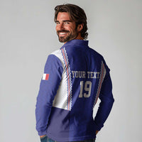 Custom World Football 2026 France Long Sleeve Polo Shirt Allez Les Bleus Go Champions