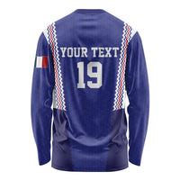 Custom World Football 2026 France Long Sleeve Shirt Allez Les Bleus Go Champions