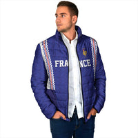 Custom World Football 2026 France Padded Jacket Allez Les Bleus Go Champions
