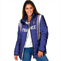 Custom World Football 2026 France Padded Jacket Allez Les Bleus Go Champions