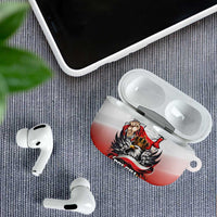Poland Independence Day AirPods Case Polska White Eagle and Flag Style - Wonder Print Shop
