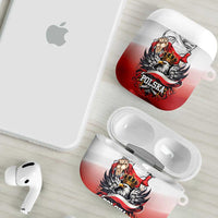 Poland Independence Day AirPods Case Polska White Eagle and Flag Style - Wonder Print Shop