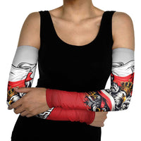 Poland Independence Day Arm Sleeves Polska White Eagle and Flag Style - Wonder Print Shop