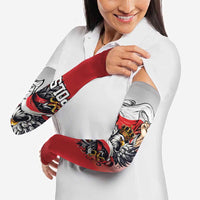 Poland Independence Day Arm Sleeves Polska White Eagle and Flag Style - Wonder Print Shop