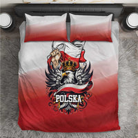 Poland Independence Day Bedding Set Polska White Eagle and Flag Style - Wonder Print Shop