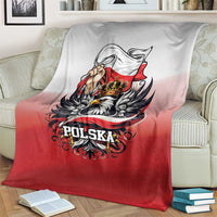 Poland Independence Day Blanket Polska White Eagle and Flag Style - Wonder Print Shop