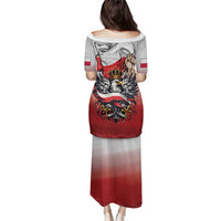 Poland Independence Day Family Matching Puletasi and Hawaiian Shirt Polska White Eagle and Flag Style - Wonder Print Shop