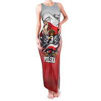 Poland Independence Day Family Matching Tank Maxi Dress and Hawaiian Shirt Polska White Eagle and Flag Style - Wonder Print Shop