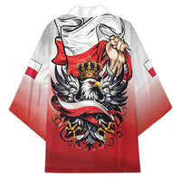 Poland Independence Day Kimono Polska White Eagle and Flag Style - Wonder Print Shop