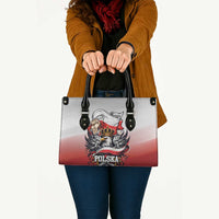 Poland Independence Day Leather Bag Polska White Eagle and Flag Style - Wonder Print Shop