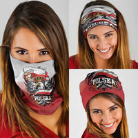 Poland Independence Day Neck Gaiter Polska White Eagle and Flag Style - Wonder Print Shop