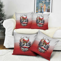 Poland Independence Day Pillow Cover Polska White Eagle and Flag Style - Wonder Print Shop