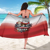 Poland Independence Day Sarong Polska White Eagle and Flag Style - Wonder Print Shop