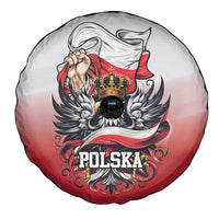 Poland Independence Day Spare Tire Cover Polska White Eagle and Flag Style - Wonder Print Shop