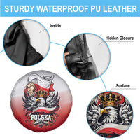Poland Independence Day Spare Tire Cover Polska White Eagle and Flag Style - Wonder Print Shop