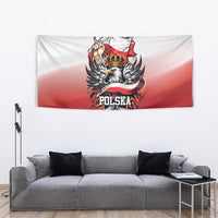 Poland Independence Day Tapestry Polska White Eagle and Flag Style - Wonder Print Shop